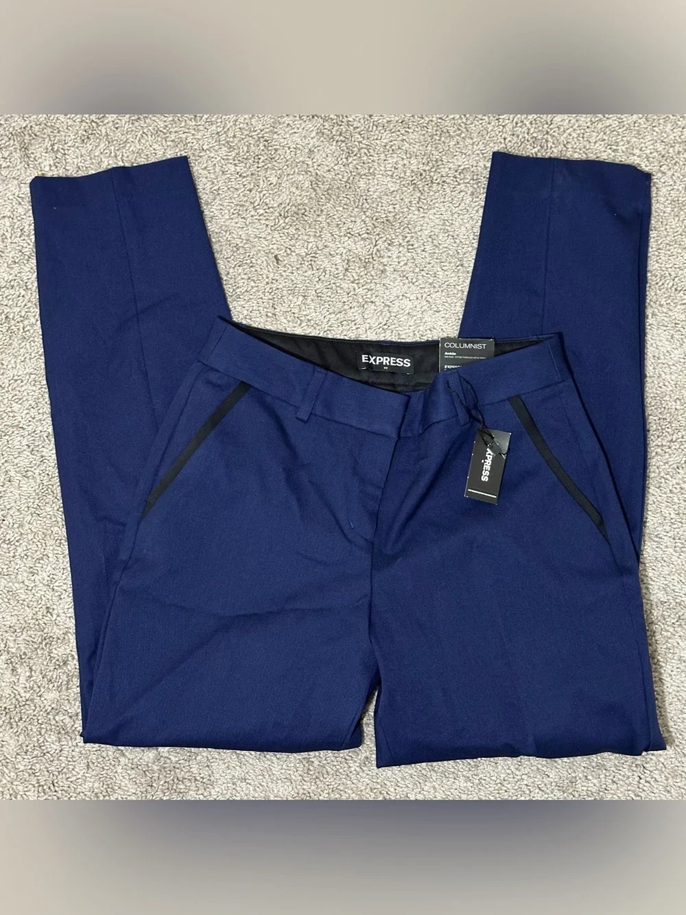 Express Men’s Navy Blue Dress Pants